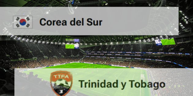 Corea del Sur vs. Trinidad y Tobago: dónde ver EN VIVO el amistoso antes del Mundial 2026