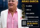 Desaparece Jaime Arias García, 74 años, en San Gabriel, Jalisco
