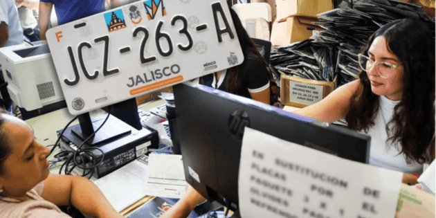 Se acabó el cambio gratuito: Este es el costo de las placas vehiculares en Jalisco