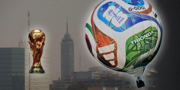 Trionda conquista el cielo de la CDMX en cuenta regresiva rumbo al Mundial (FOTOS)