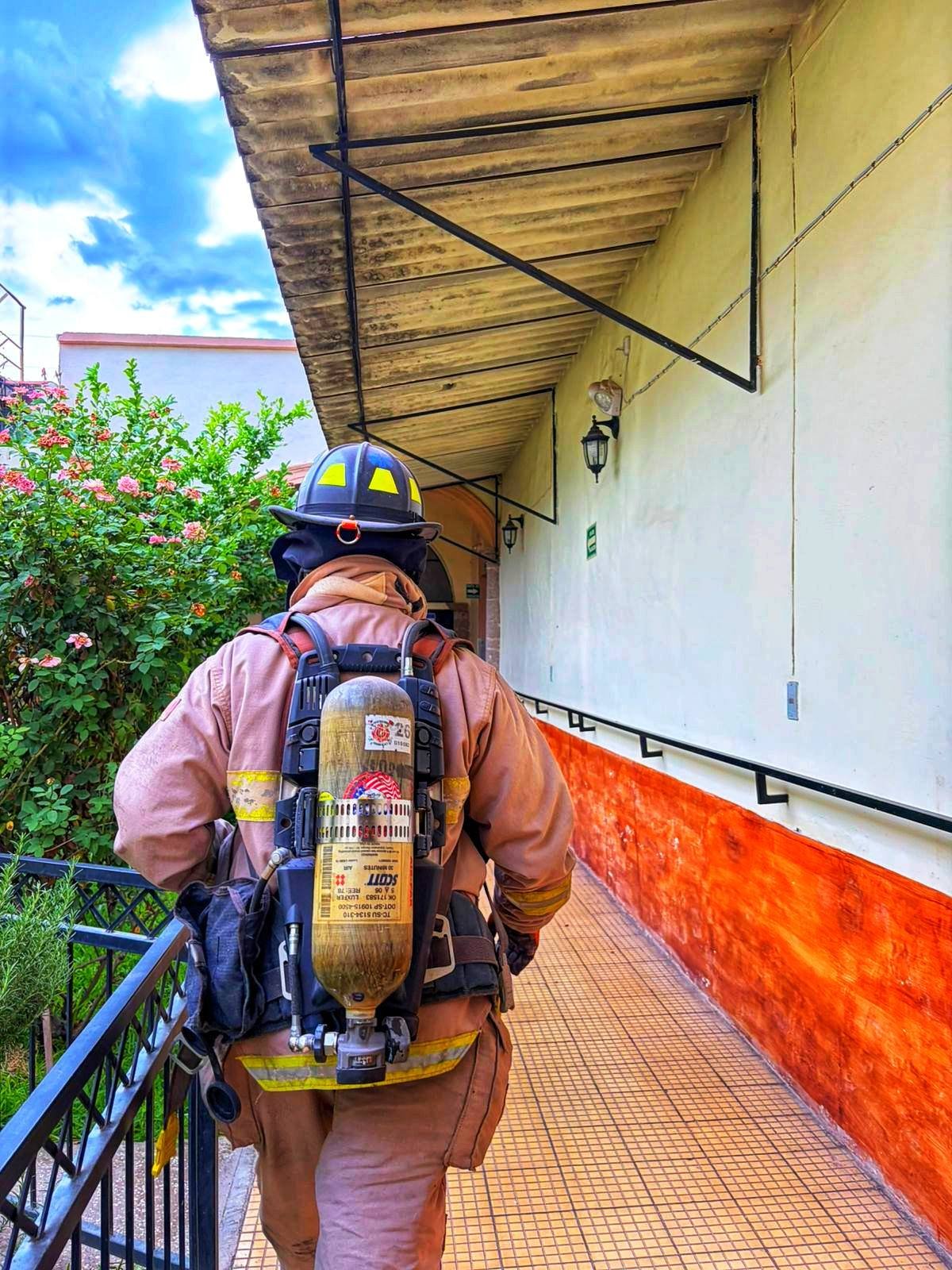 Incendio en el Asilo de Ancianos María Auxiliadora en Sayula