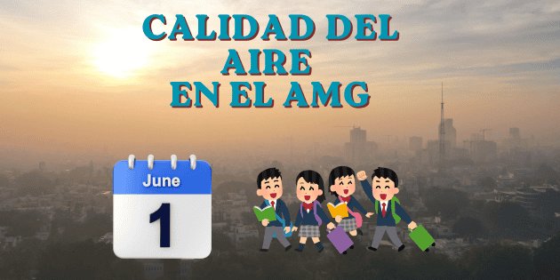 ¿Hay contingencia hoy? Esta es la calidad del aire en el AMG este 1 de junio