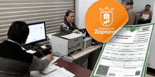 Obtén tus actas de nacimiento, matrimonio y defunción de forma gratuita en Zapopan
