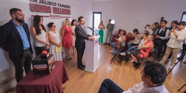 Morena Jalisco ratifica respaldo a Sheinbaum