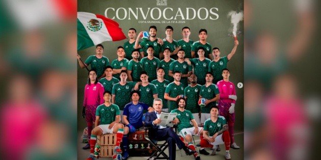 El lugar de origen de los jugadores del Tri para el Mundial 2026
