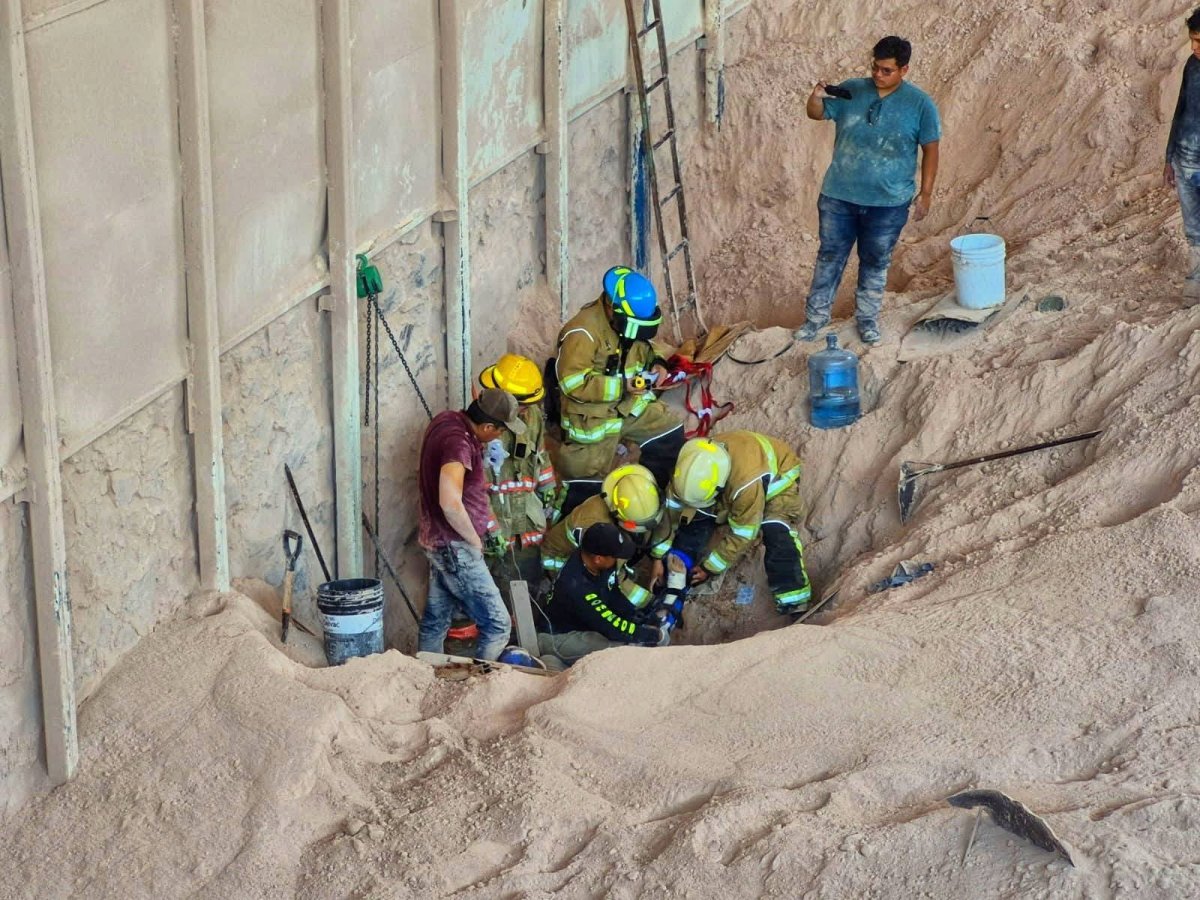 Rescatan a joven de 23 años atrapado en tolva en Sayula, Jalisco: fuerte operativo de emergencia