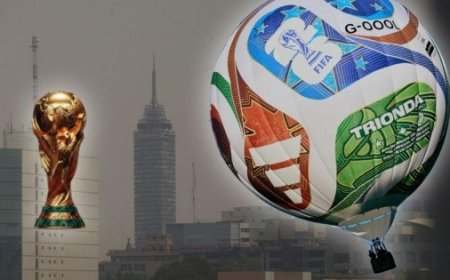 Trionda conquista el cielo de la CDMX en cuenta regresiva rumbo al Mundial (FOTOS)