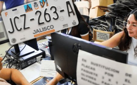 Se acabó el cambio gratuito: Este es el costo de las placas vehiculares en Jalisco