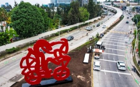 Zapopan Inaugura Escultura que Promueve la Movilidad Sostenible