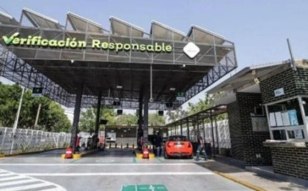 En junio, autos con estas placas deben realizar la Verificación Vehicular