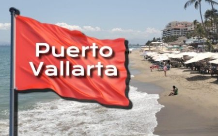 Playa de Puerto Vallarta con bandera roja: ¿Qué significa para los turistas?