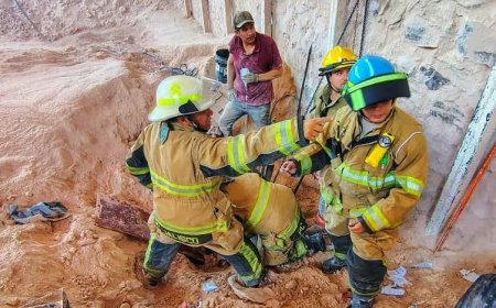 Rescatan a joven de 23 años atrapado en tolva en Sayula, Jalisco: fuerte operativo de emergencia