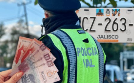 Policía Vial ya puede multar por portar placas vencidas; este es el costo de la sanción en Jalisco