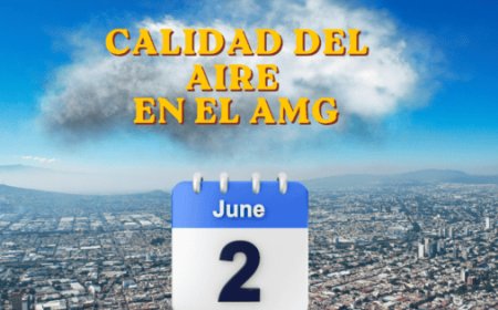 ¿Hay contingencia hoy? Esta es la calidad del aire en el AMG este 2 de junio