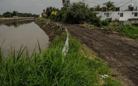 SIAPA detecta 34 descargas de aguas residuales en canal de Las Pintas