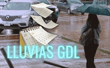 ¿Qué día comenzará el temporal de lluvias en Guadalajara este 2026?